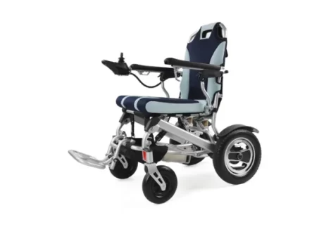 Folding Wheelchair Left Front View