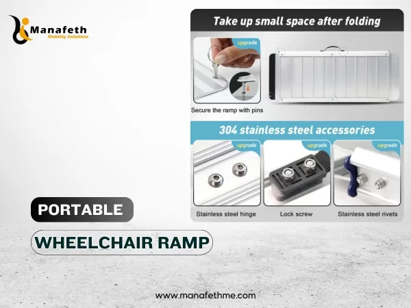 Portable Wheelchair Ramp Lock