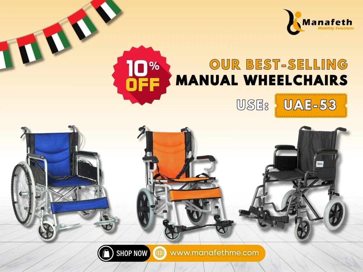 Flat 10% Discount on Our Best-Selling Manual Wheelchairs