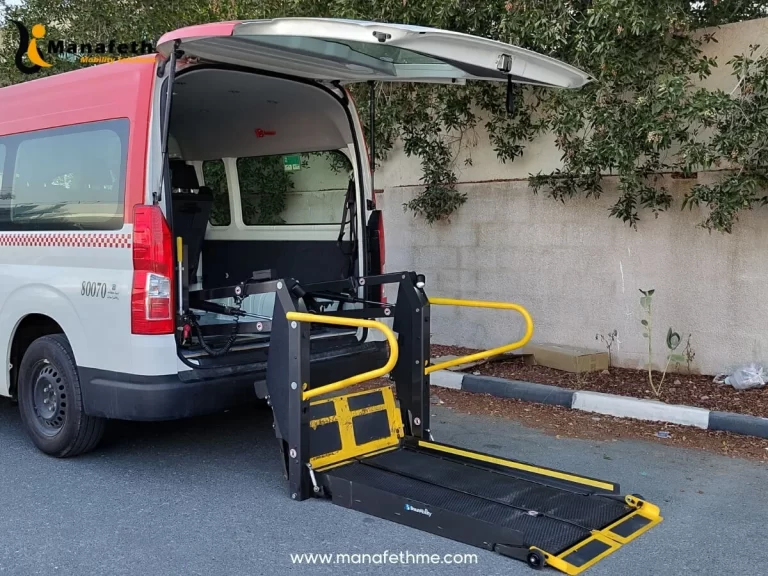 Wheelchair Lifts in Emirates Transport Taxis