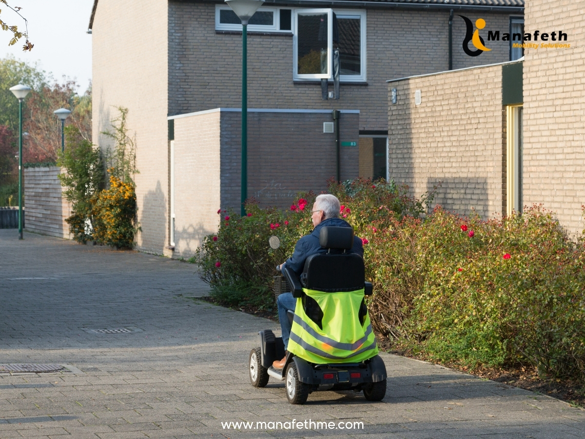 Electric Mobility Scooter for Outdoors