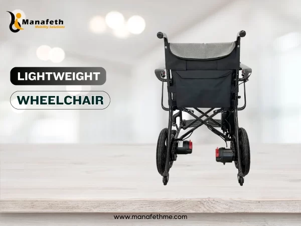 Lightweight Wheelchair Rear View