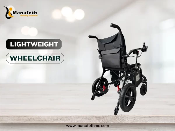 Lightweight Wheelchair Righ Rear View