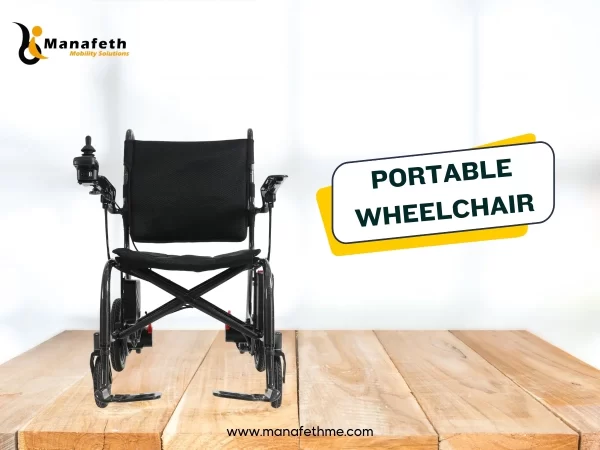 Portable Wheelchair Front View