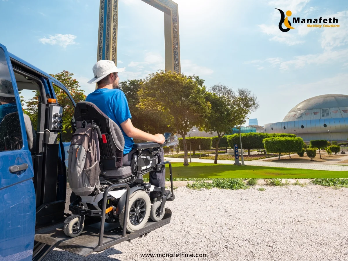 Power Wheelchair for Dubai Miracle Garden