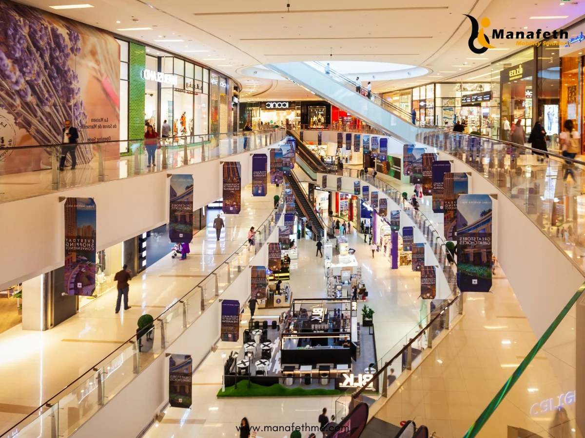 Power Wheelchair in Dubai Mall