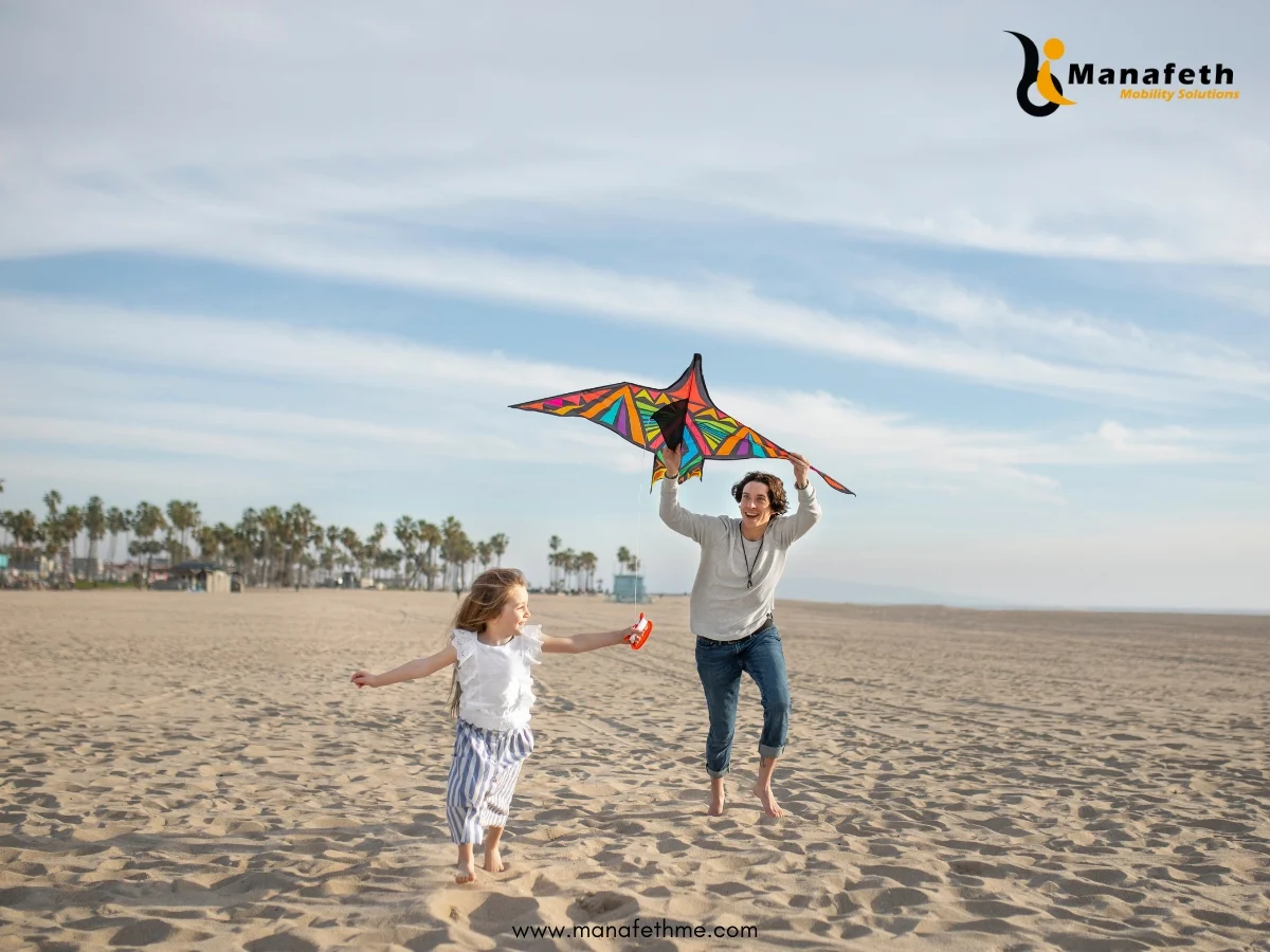 Power Wheelchairs for Dubai Kite Beach