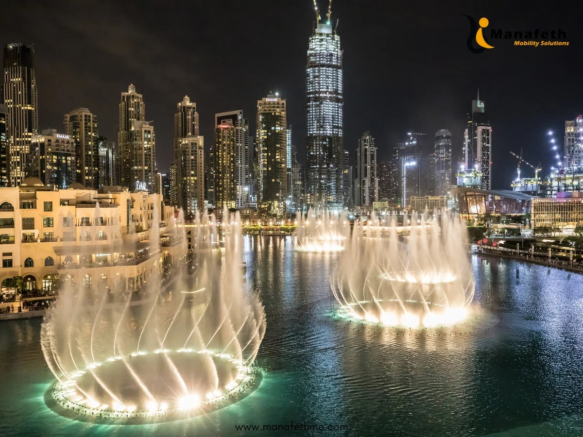 Power Wheelchairs for The Dubai Fountain